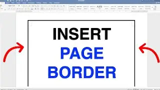 How To Insert Page Border In Word (2023)