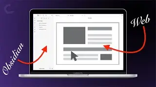 The new Obsidian web view is actually quite interesting