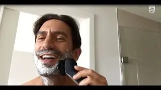 S9000: Männer testen den komfortabelsten Rasierer von Philips.