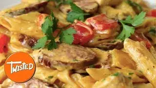 Cajun Chicken and Sausage Pasta Recipe | Weeknight Pasta Dishes | Twisted