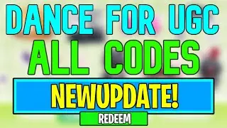 New Dance for UGC Codes | Roblox Dance for UGC Codes (May 2024)