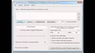 How to JPG JPEG Image File Size Reducer and Batch Image Resizer