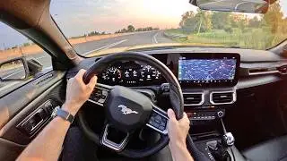 2024 Ford Mustang Ecoboost Premium - POV First Driving Impressions