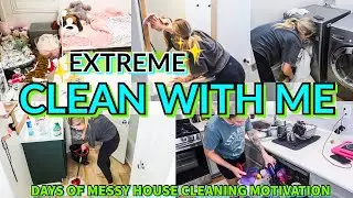 *SUPER MOTIVATING* EXTREME CLEAN WITH ME 2021 | DAYS OF SPEED CLEANING MOTIVATION | HOMEMAKING