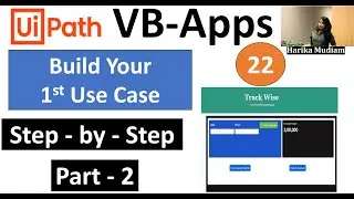 Build your 1st Use Case with UiPath VB Apps - Part 2 How to sum up the values from the entity