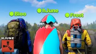 how 3 rust veterans play forced wipe ft. Blooprint & Frost