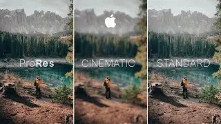 iPhone 13 Pro - ProRes vs STANDARD vs CINEMATIC MODE