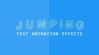 CSS Jumping Text Animation Effects | Html CSS