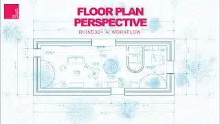 FAST Architecture Floor Plan Perspective Rhino and Illustrator Tutorial | Studio and Competitions.