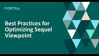 Sequel | Best Practices for Optimizing Sequel Viewpoint