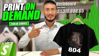 Start Your Own Print On Demand Business with No Money 🤑 | First Time In Pakistan (Full Course) 🔥