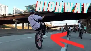 CRAZY CHARLOTTE RIDEOUT GOES ON THE HIGHWAY