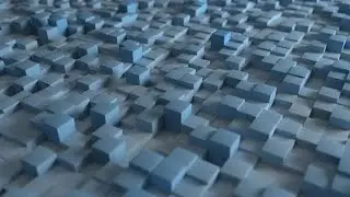 Cubes Looped 3D Animation Stock Motion Graphics