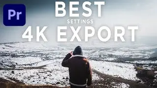 Best 4K EXPORT SETTINGS Premiere pro 2022