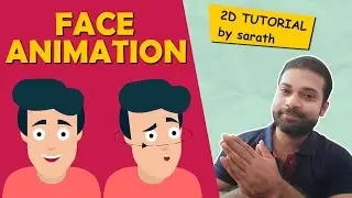 face animation|how to create face animation in animate cc|face expression and eye blink|