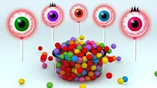 Halloween Eye Finger Family Rhyme | Halloween Finger Family Songs