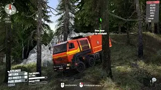 Mudrunner  проходження карти Big troubles in little town  #2 , спинтайрес , мад раннер