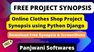 Project Synopsis - Online Clothes Shop using Python Django