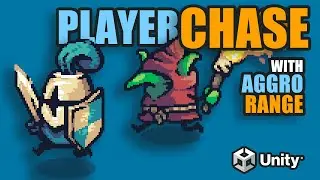 Chasing the Player (with Aggro Range): Action RPG in Unity Tutorial #8