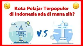 Kuliah bagusnya di mana? Berikut 5 KOTA PELAJAR TERPOPULER DI INDONESIA #1