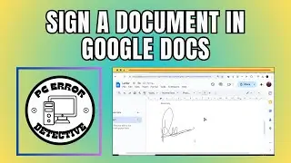 How to Sign a Document in Google Docs