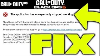 COD BO6: FIX Game Crashing on Launch! (PC Steam & Battle.net) COD HQ Fix