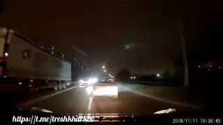 Крупная авария на улице Академика Павлова в Харькове