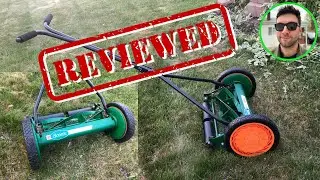 Scott's 16” Manual Walk Behind Push Reel Lawn Mower Review