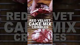 Red Velvet Cake Mix Cookies