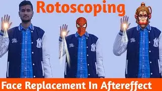 Face replacement || vfx face replacement || After Effect Rotoscoping