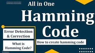 Hamming code for error correction | Hamming code for error detection and correction | Hamming code