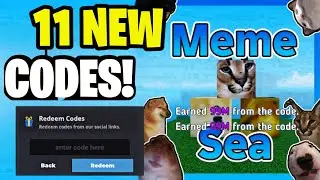 *NEW* ALL WORKING CODES FOR MEME SEA IN SEPTEMBER 2024! ROBLOX MEME SEA CODES