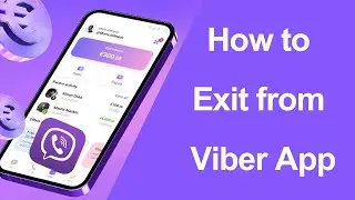 How to Temporarily Exit from Viber App?