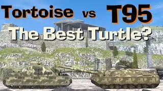 WOT Blitz Face Off || Tortoise vs T95