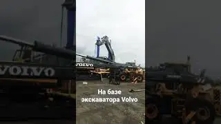 Обзор уникального трубоукладчика Volvo PL4809D на базе экскаватора