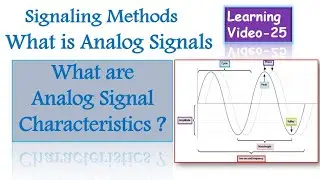 Analog Signals -Definition - What are Analog Signal Characteristics ?