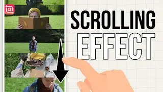 Cinematic Scrolling Video Collage Effect🎞️ | 🔥Reels Trending Moving Video InShot Tutorial