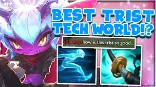 How This GHOST Tristana 1v9's EVERYGAME! 👻 | Voyboy