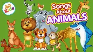 Songs About Animals! | 25+ Minutes of Songs for Kids