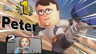 Family Guy Mii Fighter CPU Tournament