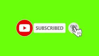 Green screen video effect youtube subscribe effect
