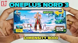 NEW OnePlus Nord 3 BGMI Gaming Test! (Budget Gaming ka BAAP?)