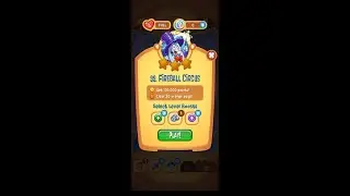 Peggle Blast Level 99 (Fireball Circus) - Success; 1/3 Stars
