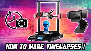 How To Make 3D Printing Time Lapse