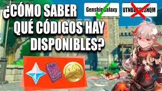 ¿Cómo saber qué códigos hay disponibles en Genshin Impact?