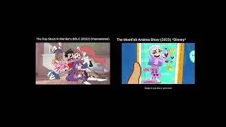 The Guy Trapped In Monika’s DDLC Vs. The Most Fab Andrea Show (Comparison)