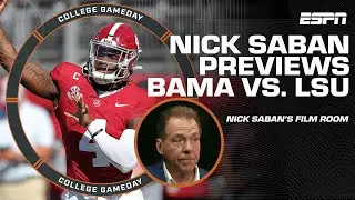 Nick Saban breaks down Alabama vs. LSU 🔥 + Can Florida upset Texas?! | College GameDay