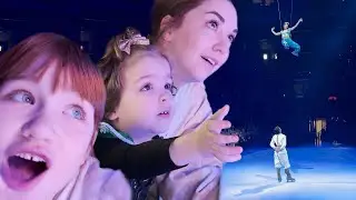 DiSNEY ON iCE with NAVEY!! her First Frozen Princess show!  surprise pokémon party with Adley & Niko