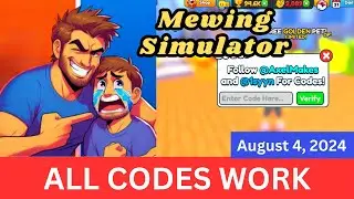 *All CODES WORK* Mewing Simulator ROBLOX, August 4, 2024