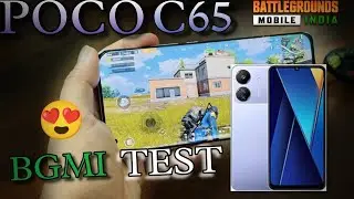 Poco C65 Pubg Test, Graphics Test, Price Only 9,999/- (OMG)😳 Gyroscope, Graphics, Full Review